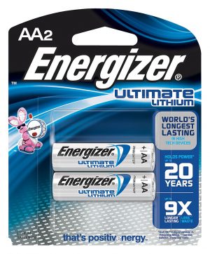 סוללות ליטיום Energizer AA LR6 2 Pack