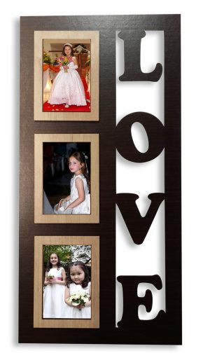 מסגרת עץ Love